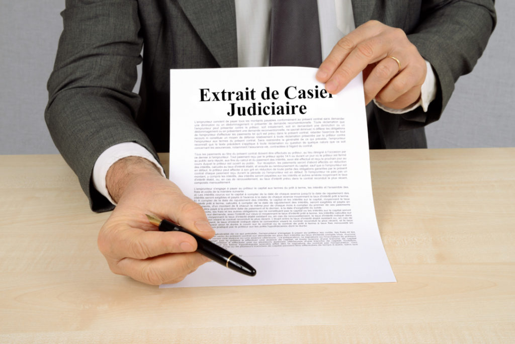 Le casier judiciaire - Ordre des avocats d'Arras